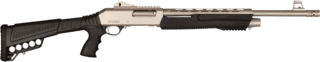 Dickinson Marine Commando Pump Action 12 GAUGE Shotgun - 18.5" - Silver